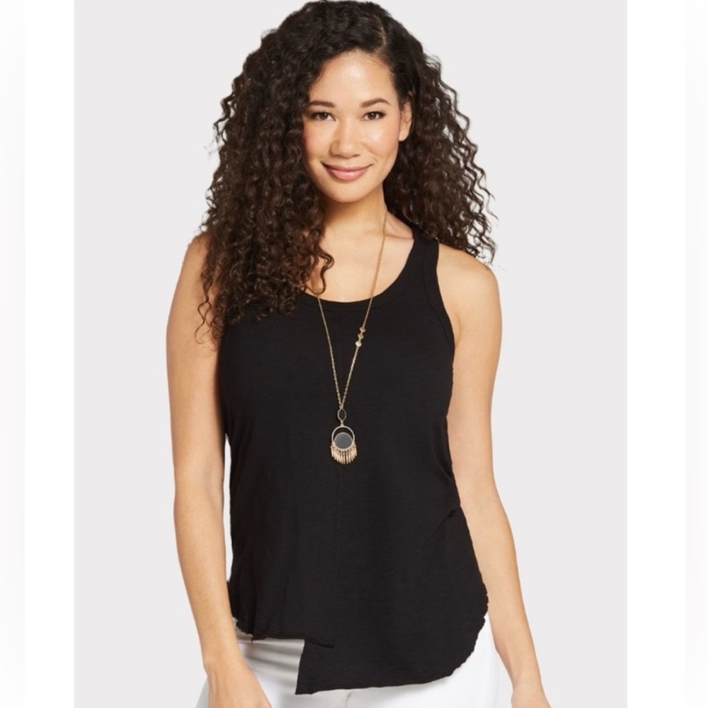 Wilt Shrunken Shifted Shirttail Tank